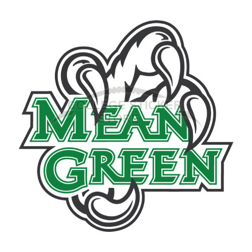 Personal North Texas Mean Green Iron-on Transfers (Wall Stickers)NO.5612